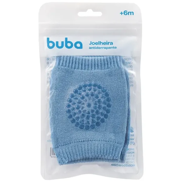 Joelheira Para Bebê Azul Buba
