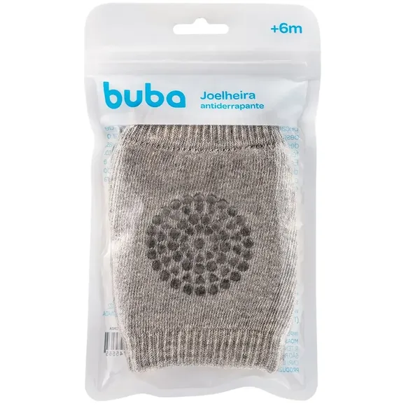 Joelheira Para Bebê Cinza Buba