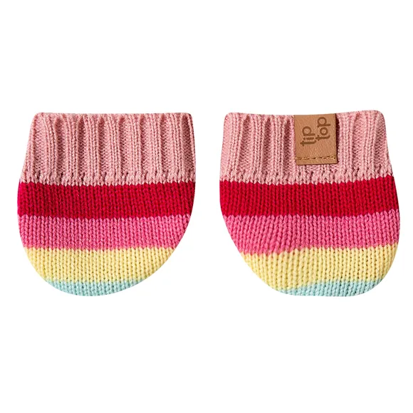 Luva Dino Princess Tricot Bebê Tip Top