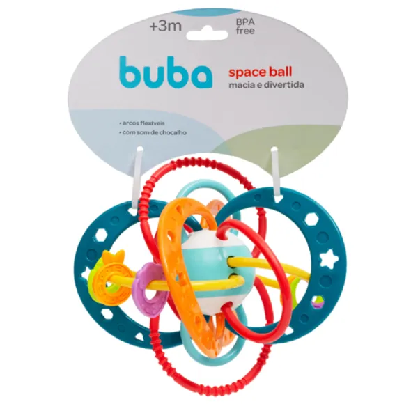 Chocalho Com Mordedor Space Ball Buba