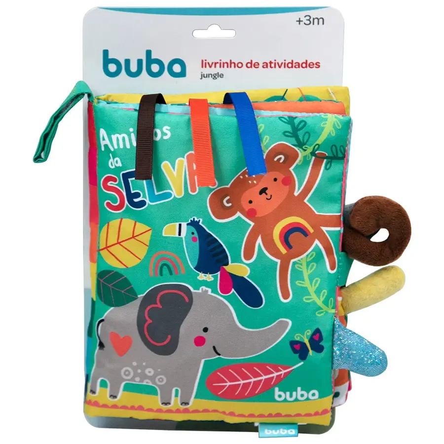 Livro de banho jungle buba