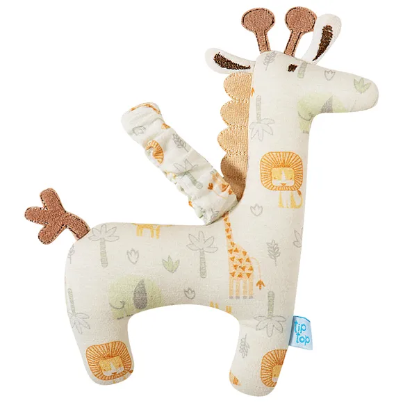 Chaveiro Pelúcia Girafinha Plush Tip Top