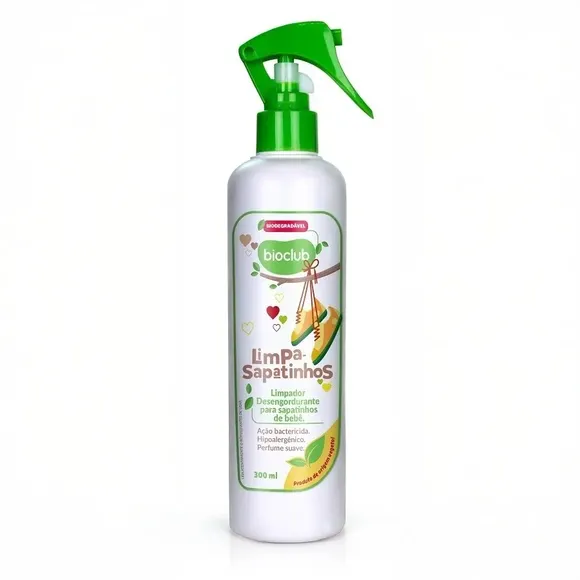 Higienizador Vegano Limpa Sapatinhos 300ml Bioclub