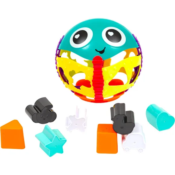 Brinquedo Bola Formas De Encaixe Colorido Buba