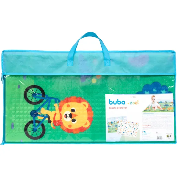 Tapete Portátil Com Bag Dupla Face Xpe 120x180cm Baby Zoo Buba