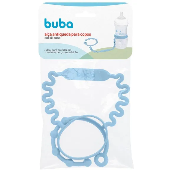 Alça Antiqueda Para Copo Azul Buba
