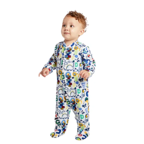 Pijama Macacão Bebê Dino Rabisco Soft Tip Top