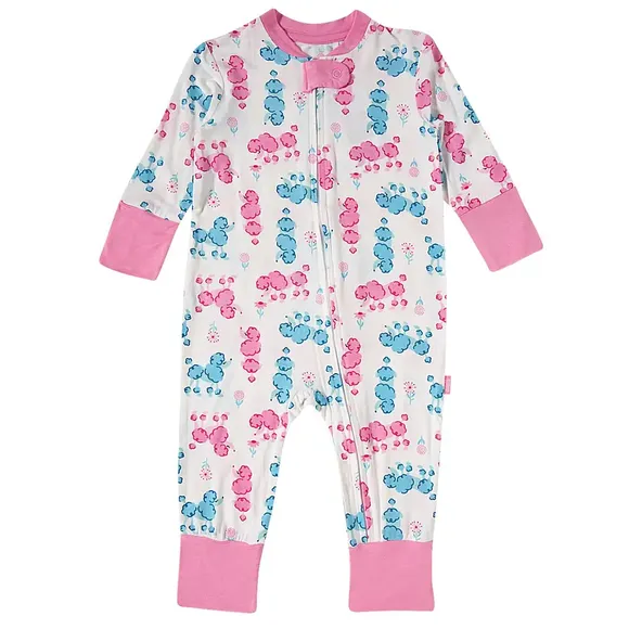 Pijama Macacão Bebê Dogs Malha Com Elastano Tip Top