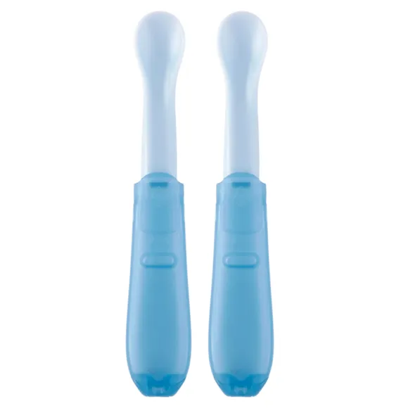 Kit 2 Colheres Dobráveis Azul Buba