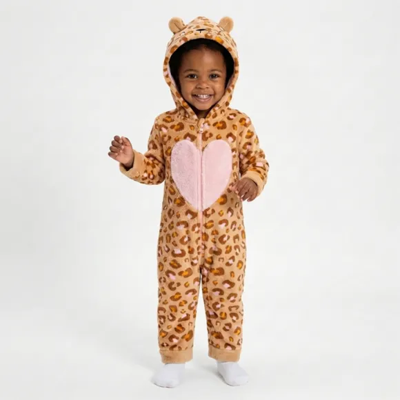 Macacão Peludinhos Oncinha Toddler Tip Top
