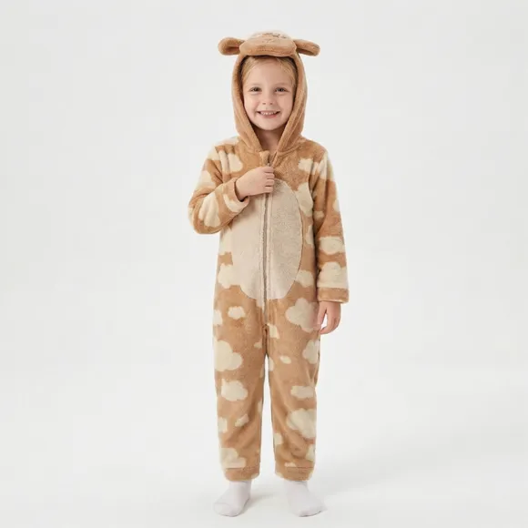 Macacão Toddler Peludinhos Ovelha Tip Top