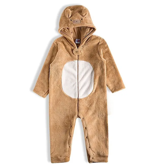 Macacão Peludinhos Urso Toddler Tip Top