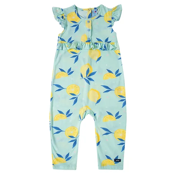 Macacão Lemon Meia Malha Toddler Tip Top