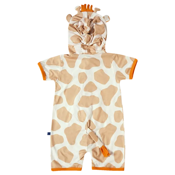 Macaquinho Toddler Girafinha Divertidos Suedine Tip Top