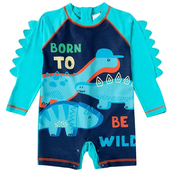 Macaquinho Dino Elastano Toddler Proteção Uv50+ Tip Top