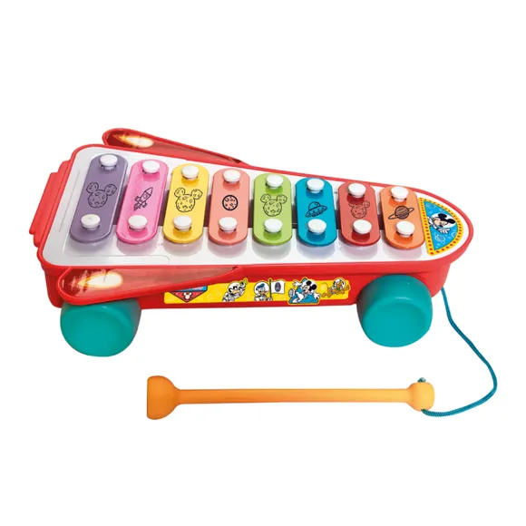 Brinquedo Piano Xilofone Foguetinho Disney