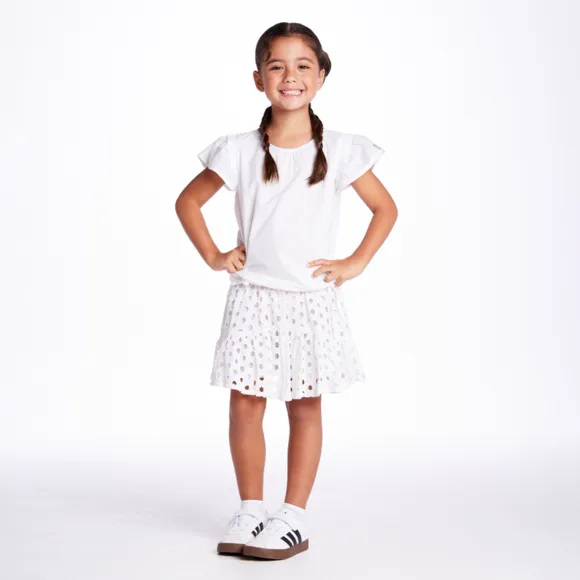 Conjunto Curto Toddler Festivo Tricoline E Laise Tip Top