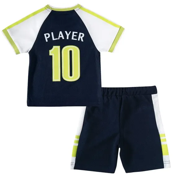 Conjunto Curto Toddler Football Malha Mesh Tip Top