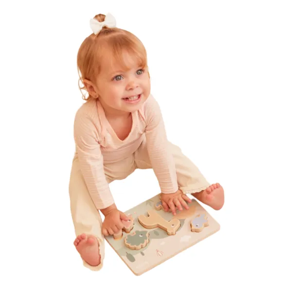 Tabuleiro De Encaixe Educativo Cloudy Buba