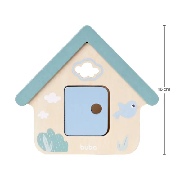 Casinha De Encaixe Educativo Cloudy Buba