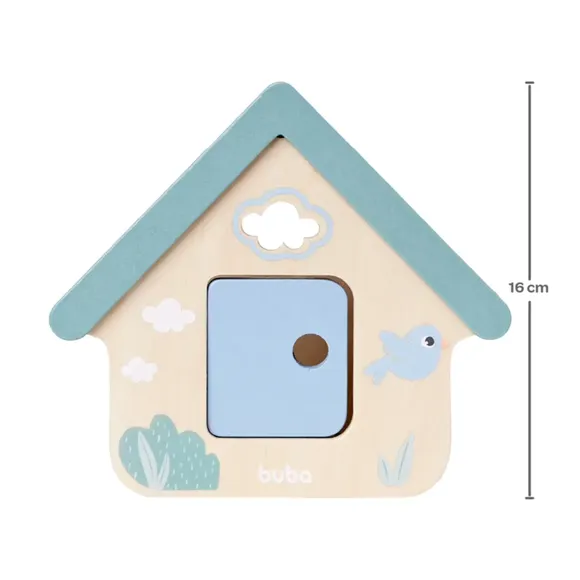 Casinha De Encaixe Educativo Cloudy Buba