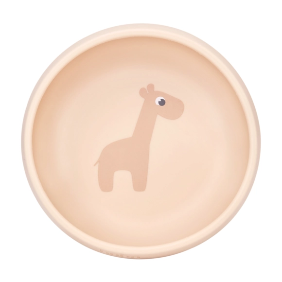 Bowl De Silicone Com Ventosa Cloudy Bege Buba