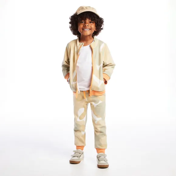Conjunto Comprido Toddler Verde Militar Moletom Tip Top