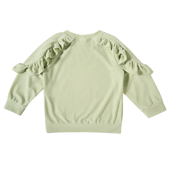 Conjunto Comprido Verde Claro Plush Toddler Tip Top