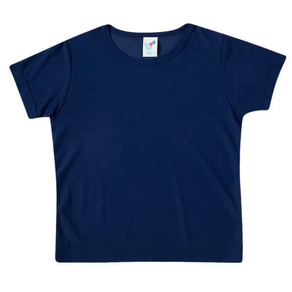 Camiseta Manga Curta Verão Linha Fitness Toddler Tip Top
