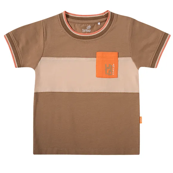 Camiseta Manga Curta Malha Flamê Toddler Tip Top