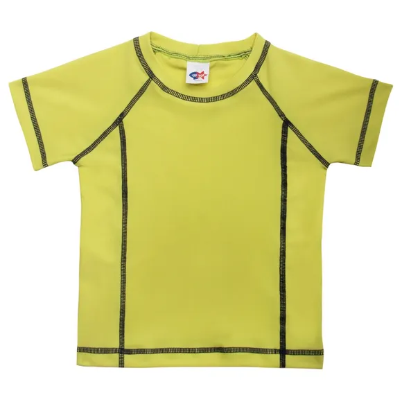 Camiseta Praia Toddler Manga Curta Básica Proteção Uv50+ Tip Top