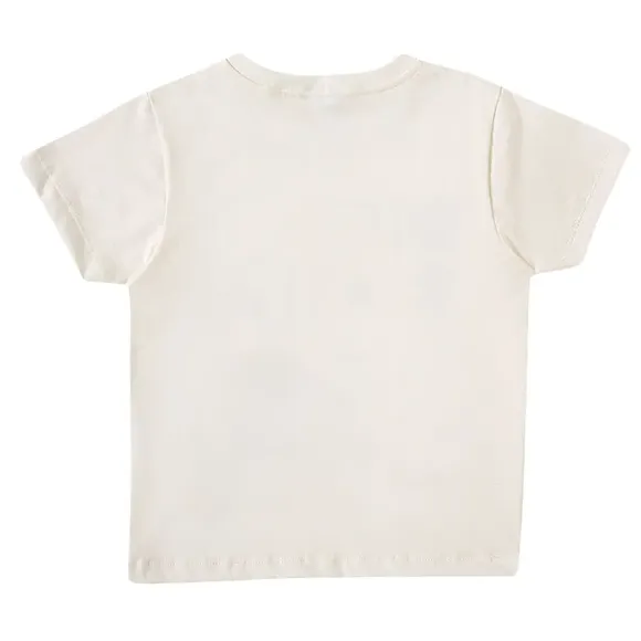 Camiseta Manga Curta Toddler Dino Meia Malha Tip Top