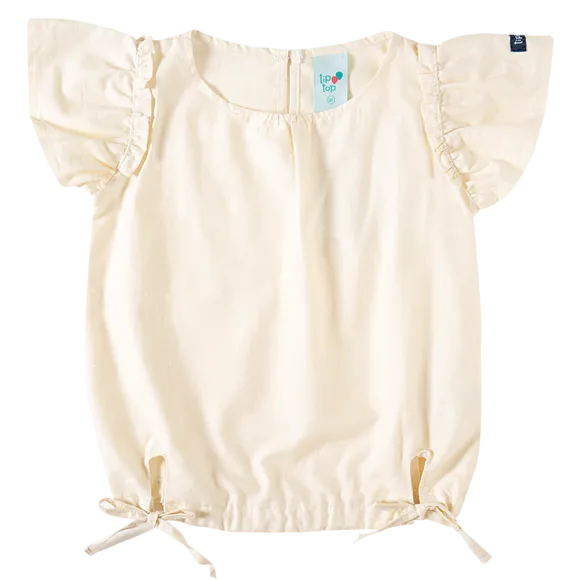 Blusa Estampa Lisa Tricoline Toddler Tip Top