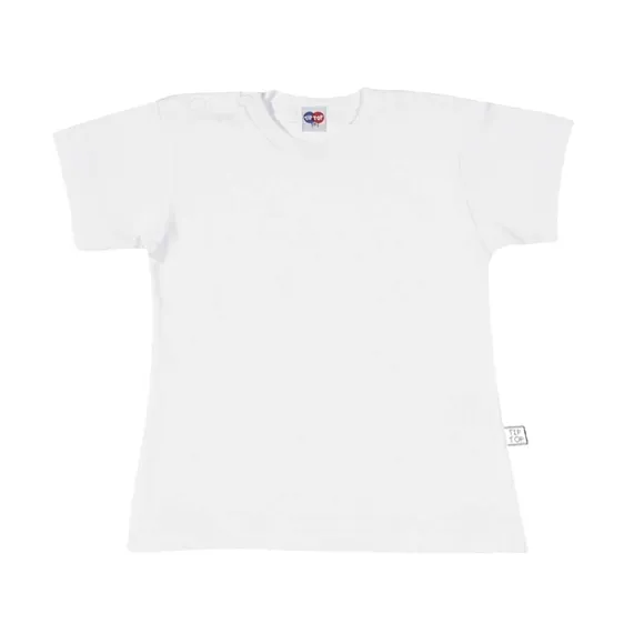 Camiseta Manga Curta Cotton Cores Toddler