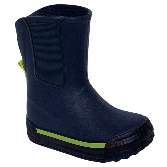Galocha Marinho E Verde Toddler Tip Top