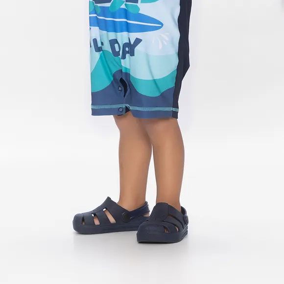 Sandália Clog Marinho Básico Toddler Tip Top