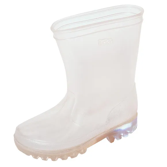 Galocha Transparente Com Led Tip Top