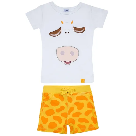 Pijama Curto Tipguinhos Animais Toddler