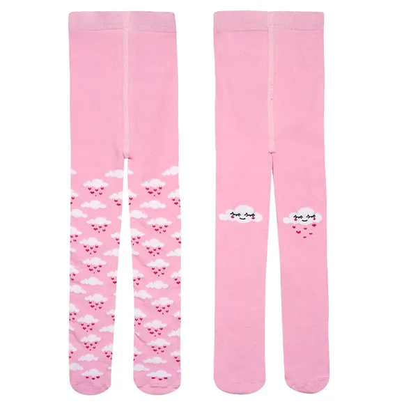 Kit Bebê Meia Calça Nuvem Tip Top