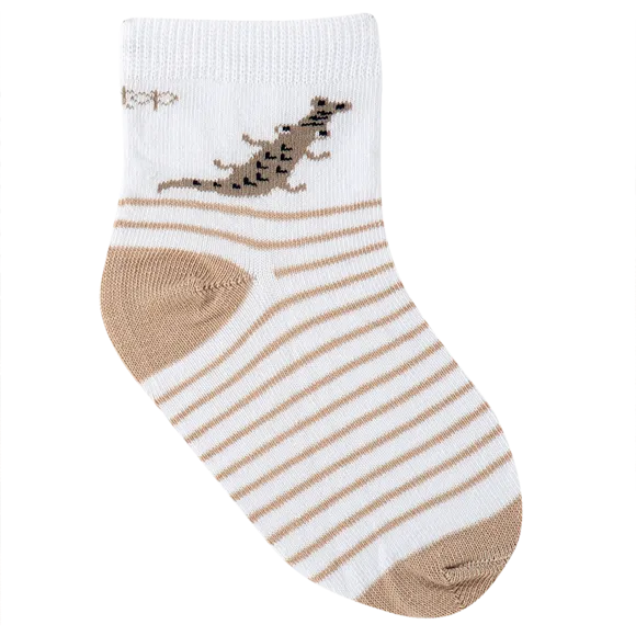 Kit 3 Pares De Meia Jungle Toddler