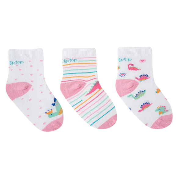 Kit 3 Pares De Meia Princess Dina
