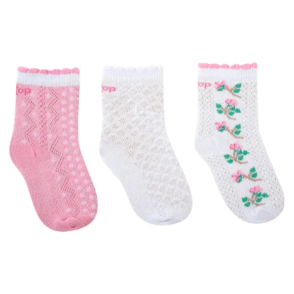 Kit 3 Pares De Meia Bebê Tip Top