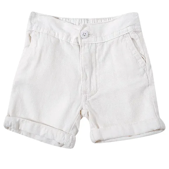 Bermuda Batizado Sarja Toddler Tip Top
