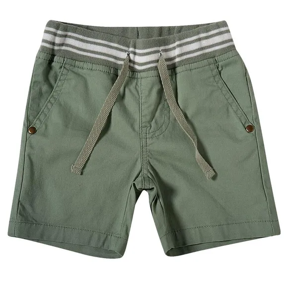 Bermuda Toddler Verde Tricoline Tip Top