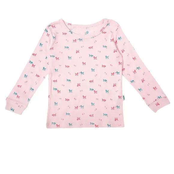 Pijama Longo Com Embalagem Toddler Dogs Ribana Estampada Tip Top