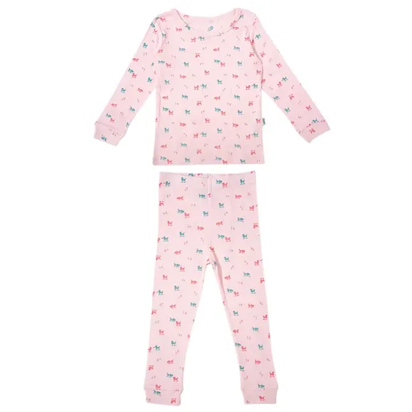 Pijama Longo Com Embalagem Toddler Dogs Ribana Estampada Tip Top