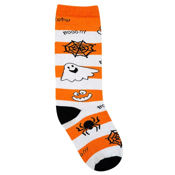 Meia 3/4 Com Estampa De Halloween Toddler Tip Top
