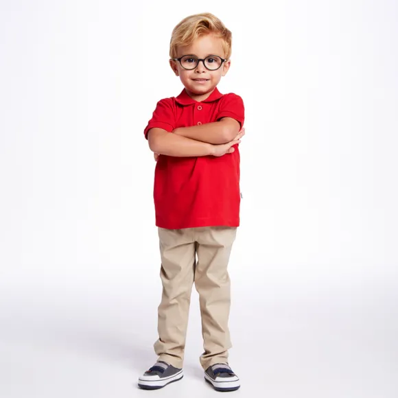 Calça Festiva Toddler Sarja Tip Top