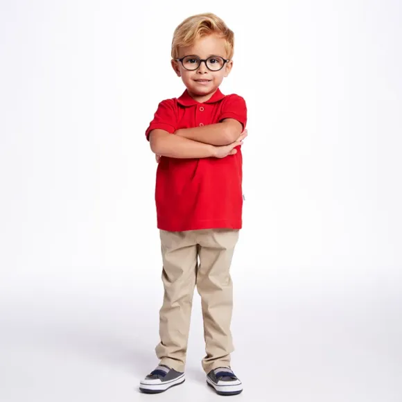 Calça Festiva Toddler Sarja Tip Top