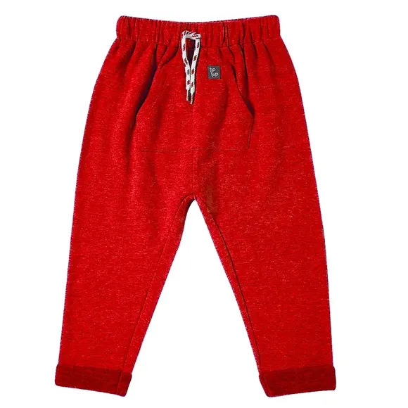 Calça Toddler Lisa Com Bolso Moletom Tip Top